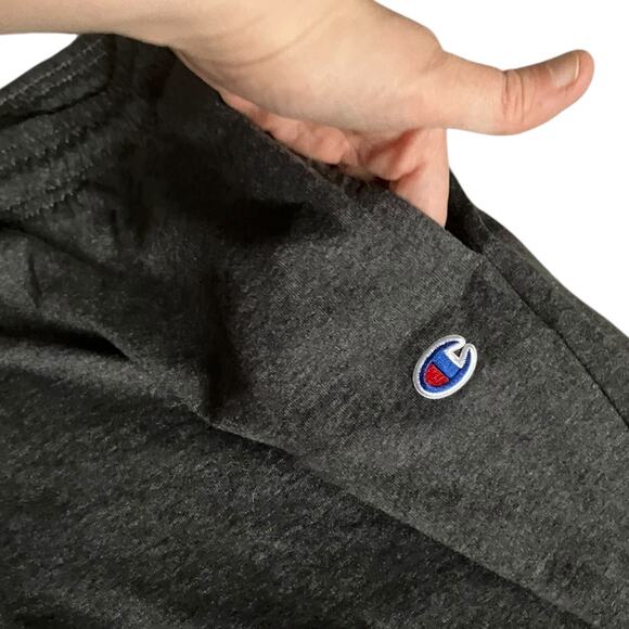 Champion Men’s XL Black Pants Joggers Lounge Sweatpants Elastic Waist - Picture 5 of 7